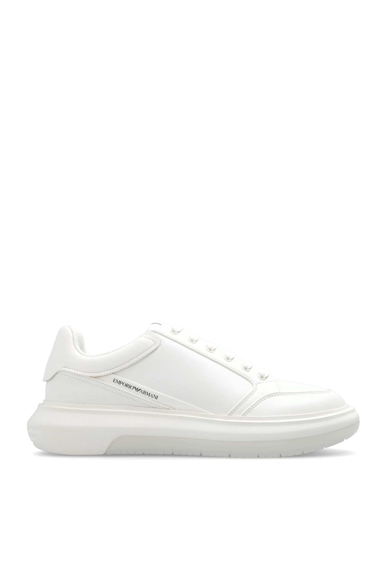 Armani hot sale white shoes